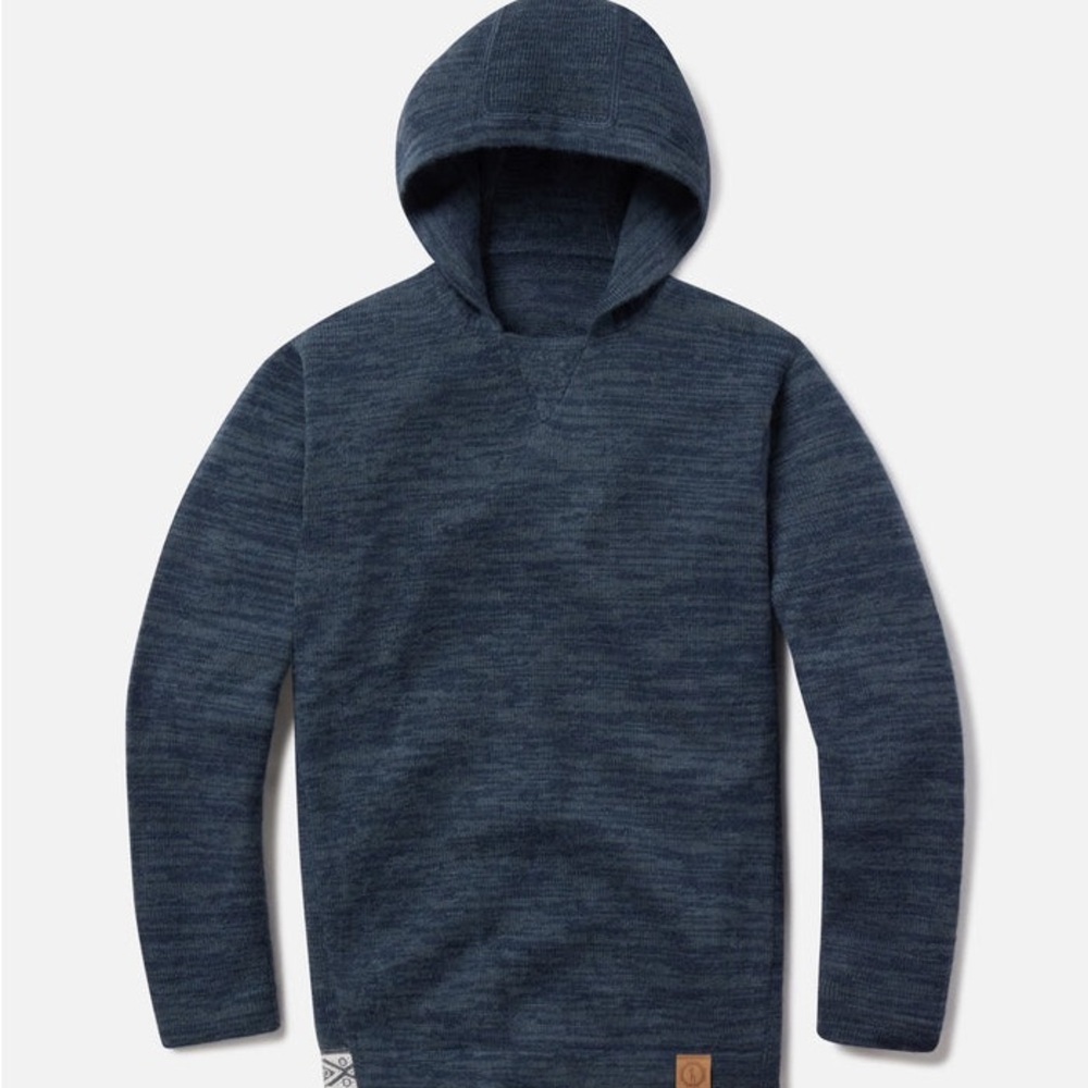 PAKA Heathered grey unisex alpaca hoodie handmade in Peru Women’s L